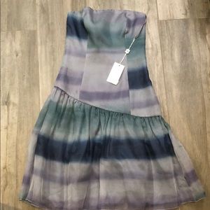 (New)Armani collezioni strapless dress